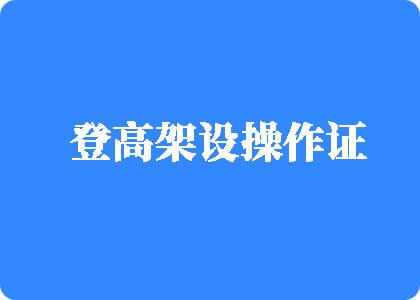 操逼操逼操逼操逼操逼操逼登高架设操作证